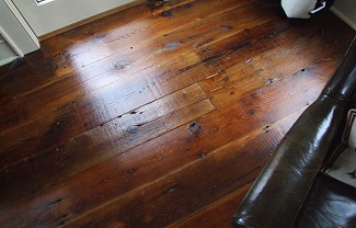 Antique Reclaimed Pub Pine Flooring