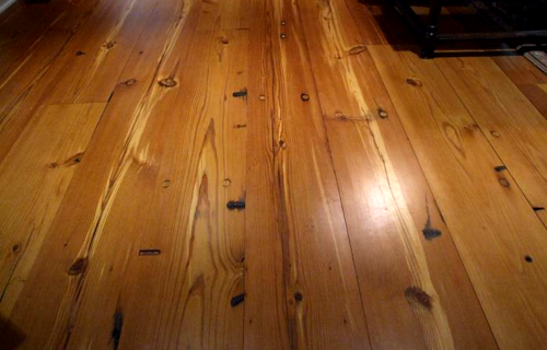 Antique Reclaimed Heart Pine Flooring