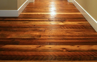 Antique Reclaimed Skip Planed Pub Pine Flooring