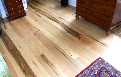 new Rustic Wormy Maple Flooring